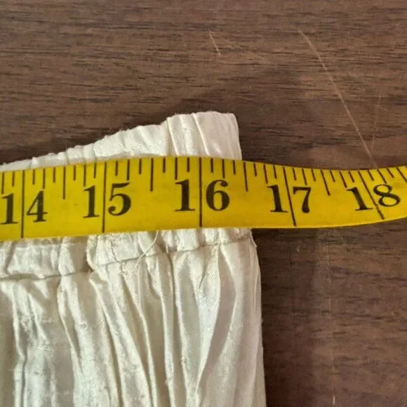 Sandy Starkman Skirt Set Womens‎ 1X White 100% Silk Beaded 3 Piece Vintage - Picture 13 of 16